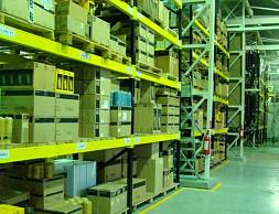 Компания "Восточная техника": стеллажи паллетные на болтах